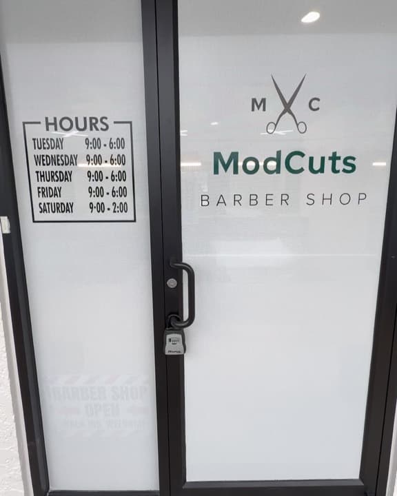 ModCuts opening announcement for the Hockessin shop